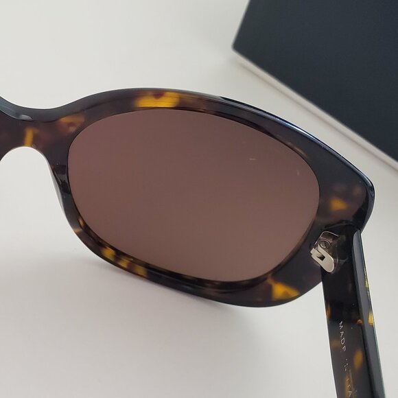 Chanel 5183 c714/3G Sunglasses Brown Tortoise Brown W/case &Box - Picture 6 of 10